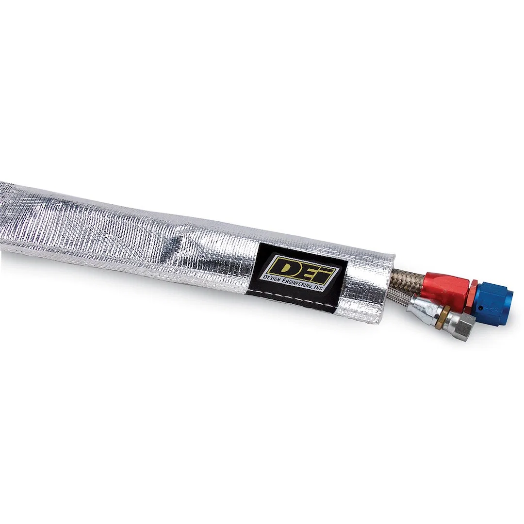 10419 – DESIGN ENG Hose Heat Sleeve, 1 Inch Inside Diameter Slides Over Hose 3 Foot Length